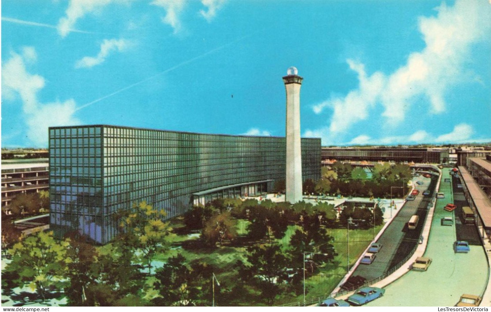 ETATS-UNIS - Chicago - O'hare International Tower - Colorisé - Carte Postale - Chicago