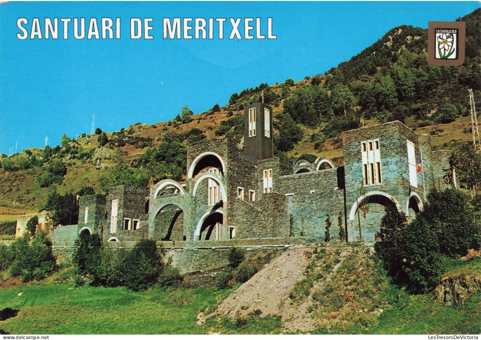 ANDORRE - Santuari De Meritxell - Valls D'Andorra - Eglise De Meritxell - Carte Postale - Andorra