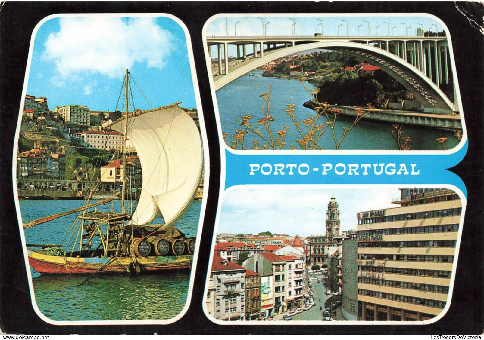 PORTUGAL - Porto - Bateau - Pont - Habitations - Multi Vues - Plusieurs Aspects De La Ville - Carte Postale - Porto