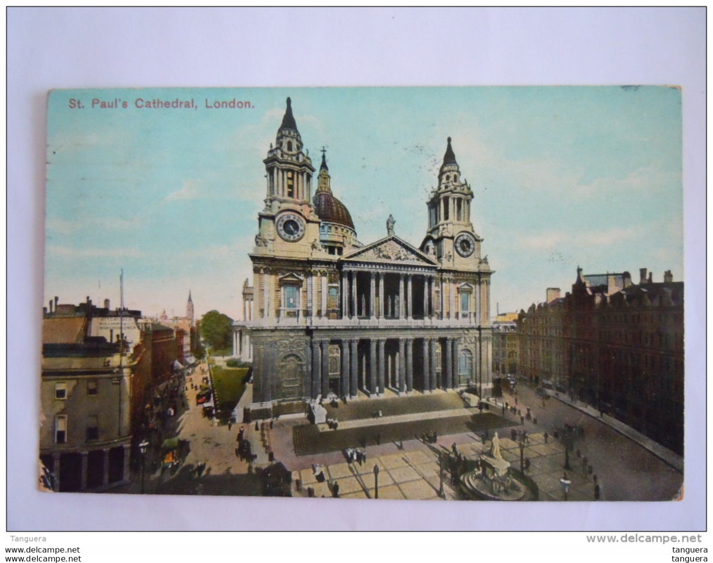 London St. Paul's Cathedral Used 1912 Series Aldwych - St. Paul's Cathedral