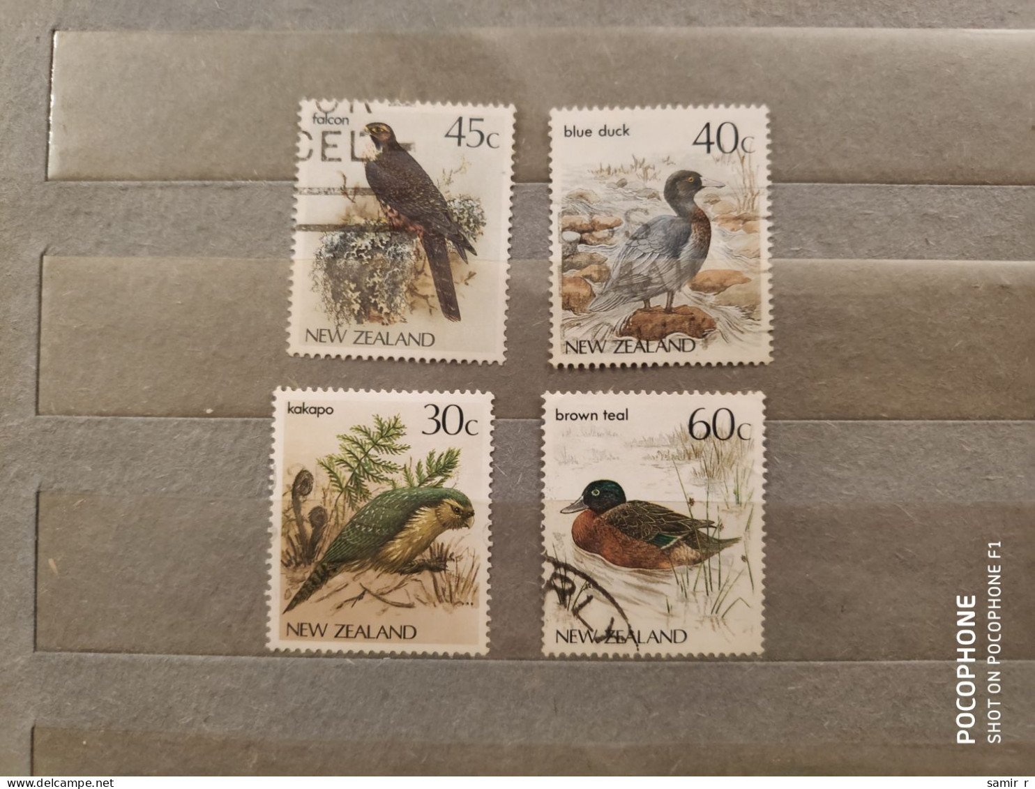 New Zealand	Birds (F68) - Usati
