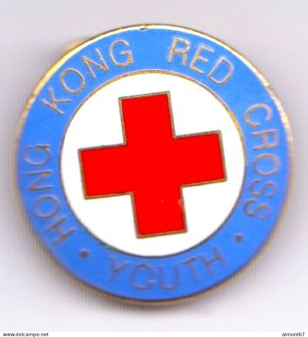 HONG KONG RED CROSS  - Superbe Insigne émaillé - Croce Rossa