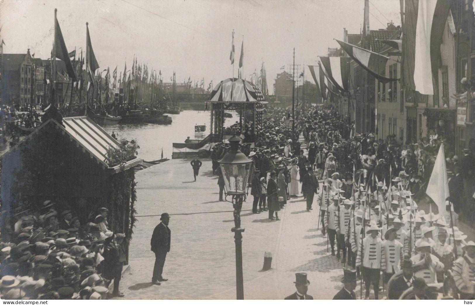 Vlaardingen Feest 1913 Oude Fotokaart 2704 - Vlaardingen