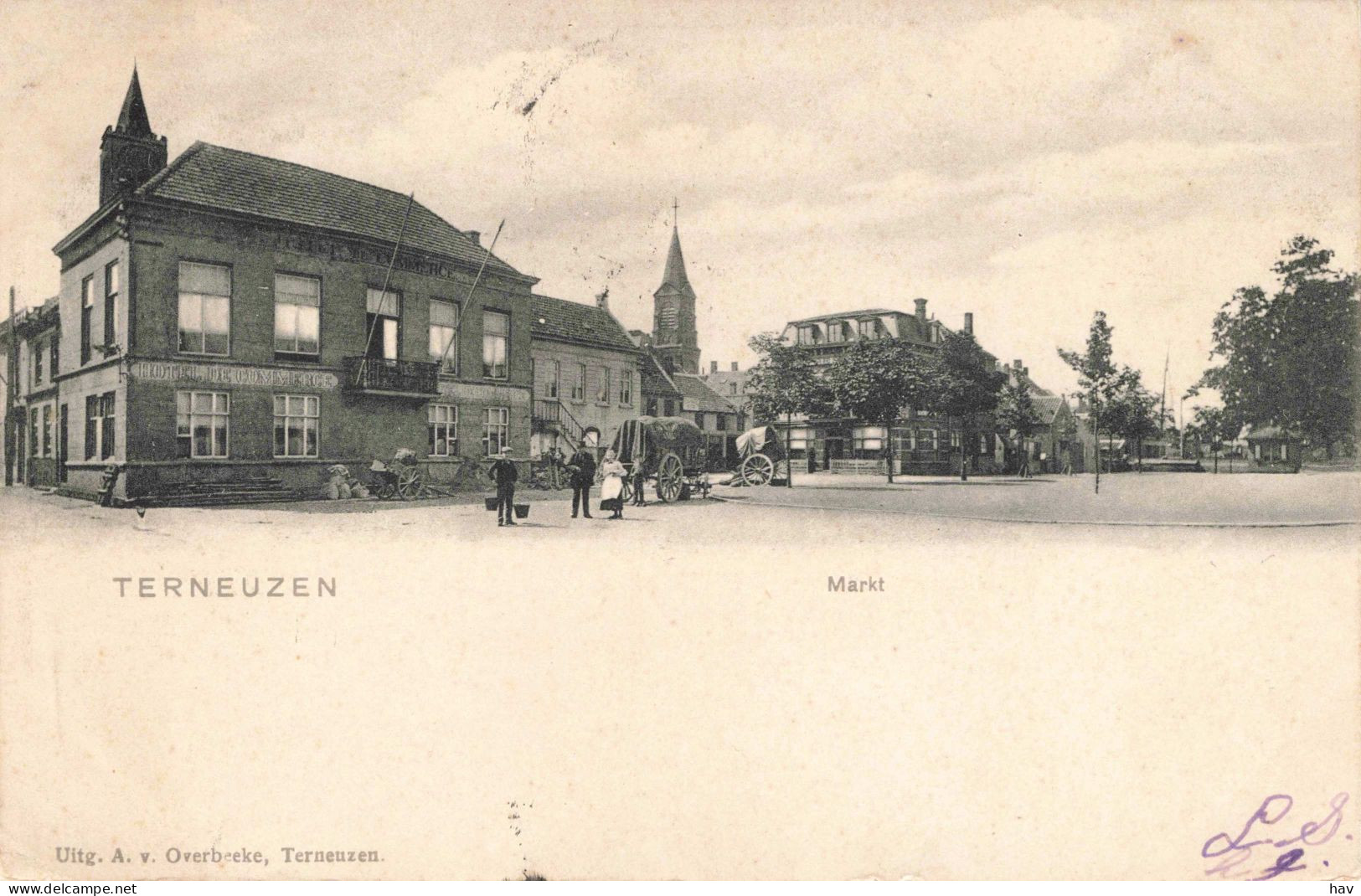 Terneuzen Markt Hotel De Commerce 2708 - Terneuzen