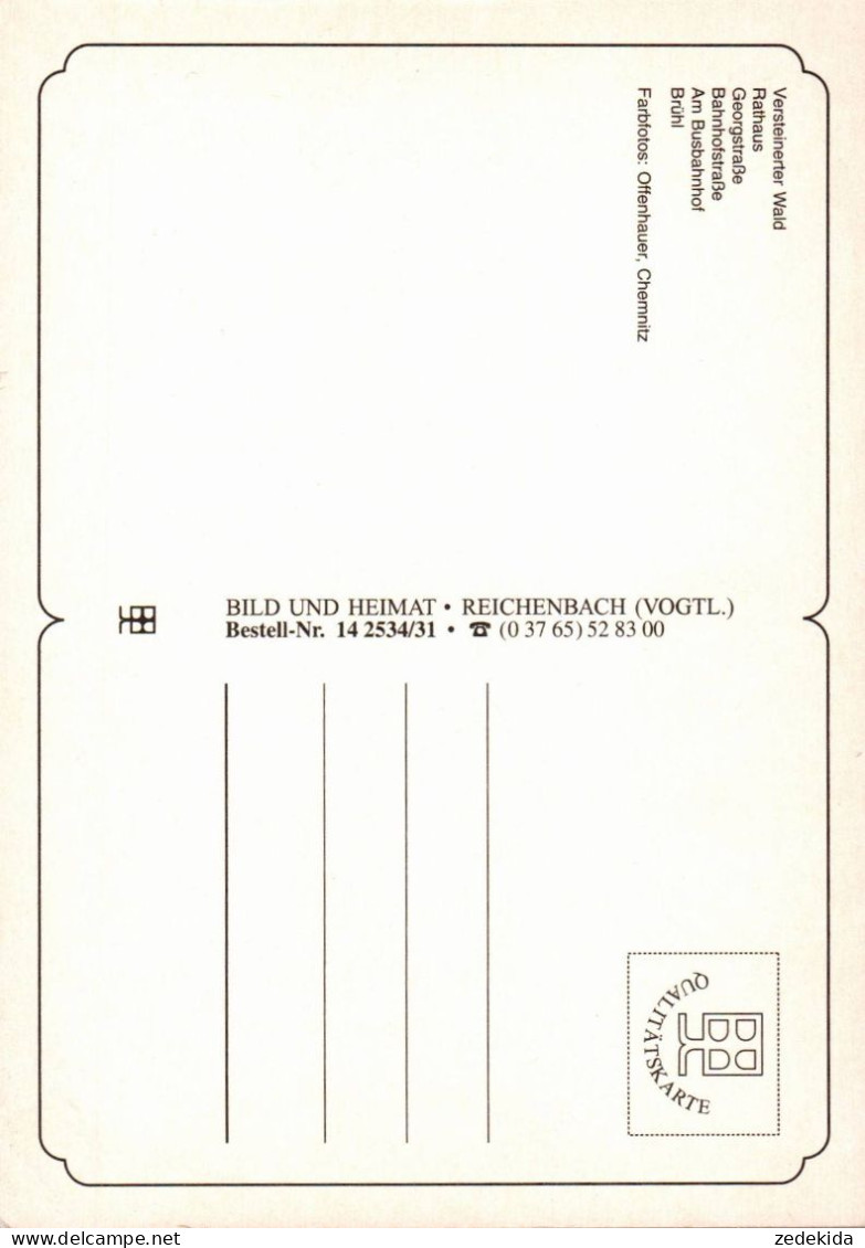 G7511 - Chemnitz - Bild Und Heimat Reichenbach Qualitätskarte - Chemnitz (Karl-Marx-Stadt 1953-1990)