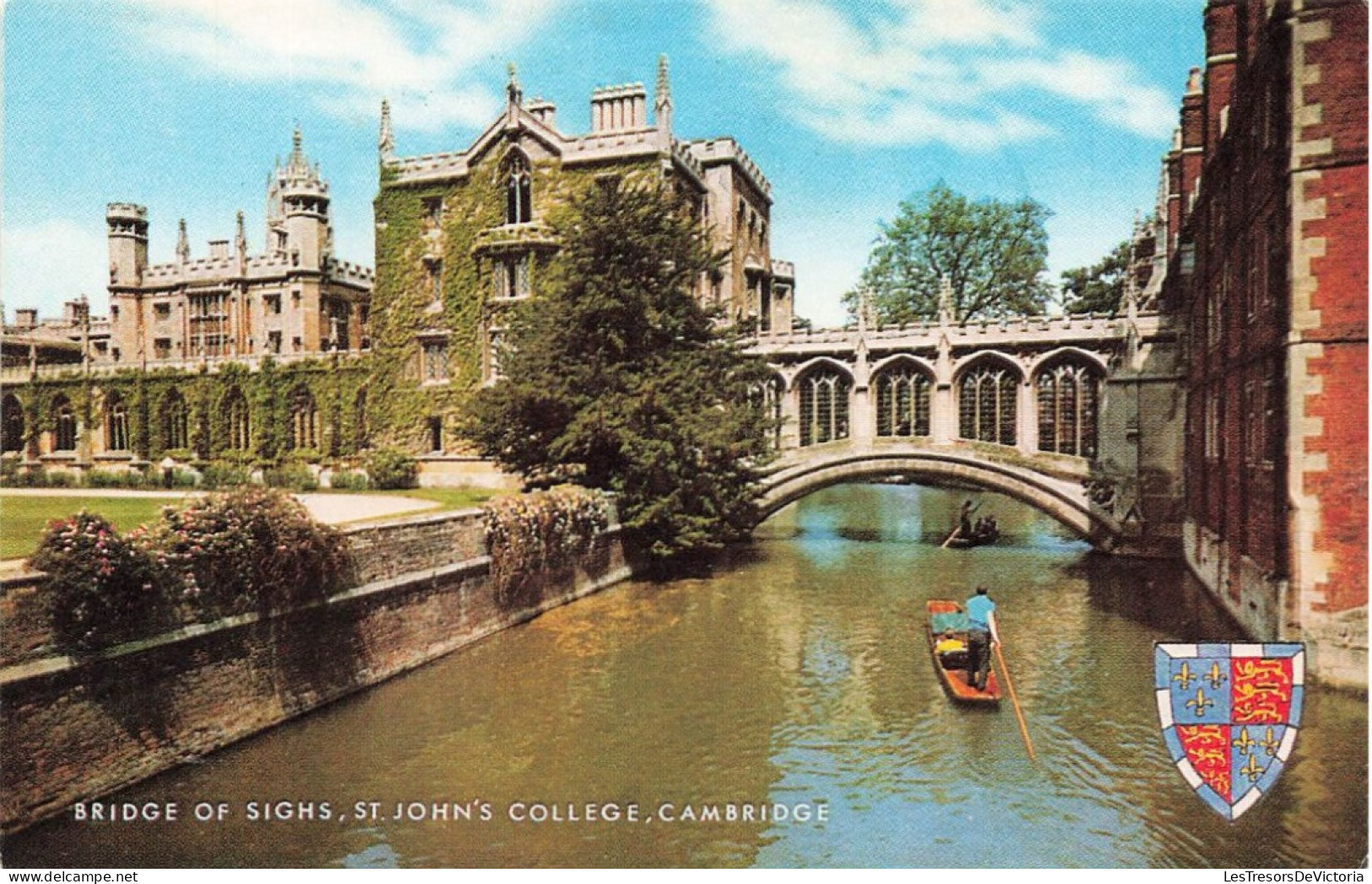 ROYAUME-UNI - Angleterre - Cambridge - Bridge Of Sighs - St John's College - Colorisé - Carte Postale - Cambridge