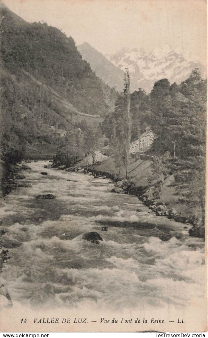 FRANCE - Vallée De Luz - Vue Du Pont De La Reine - LL - Carte Postale Ancienne - Luz Saint Sauveur