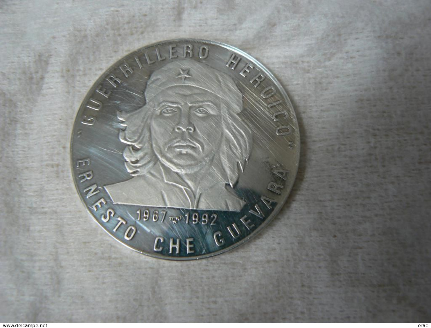 Cuba - 20 Pesos Argent - Commémorative Che Guevara Guerrillero Heroico - Peu Courant - Cuba