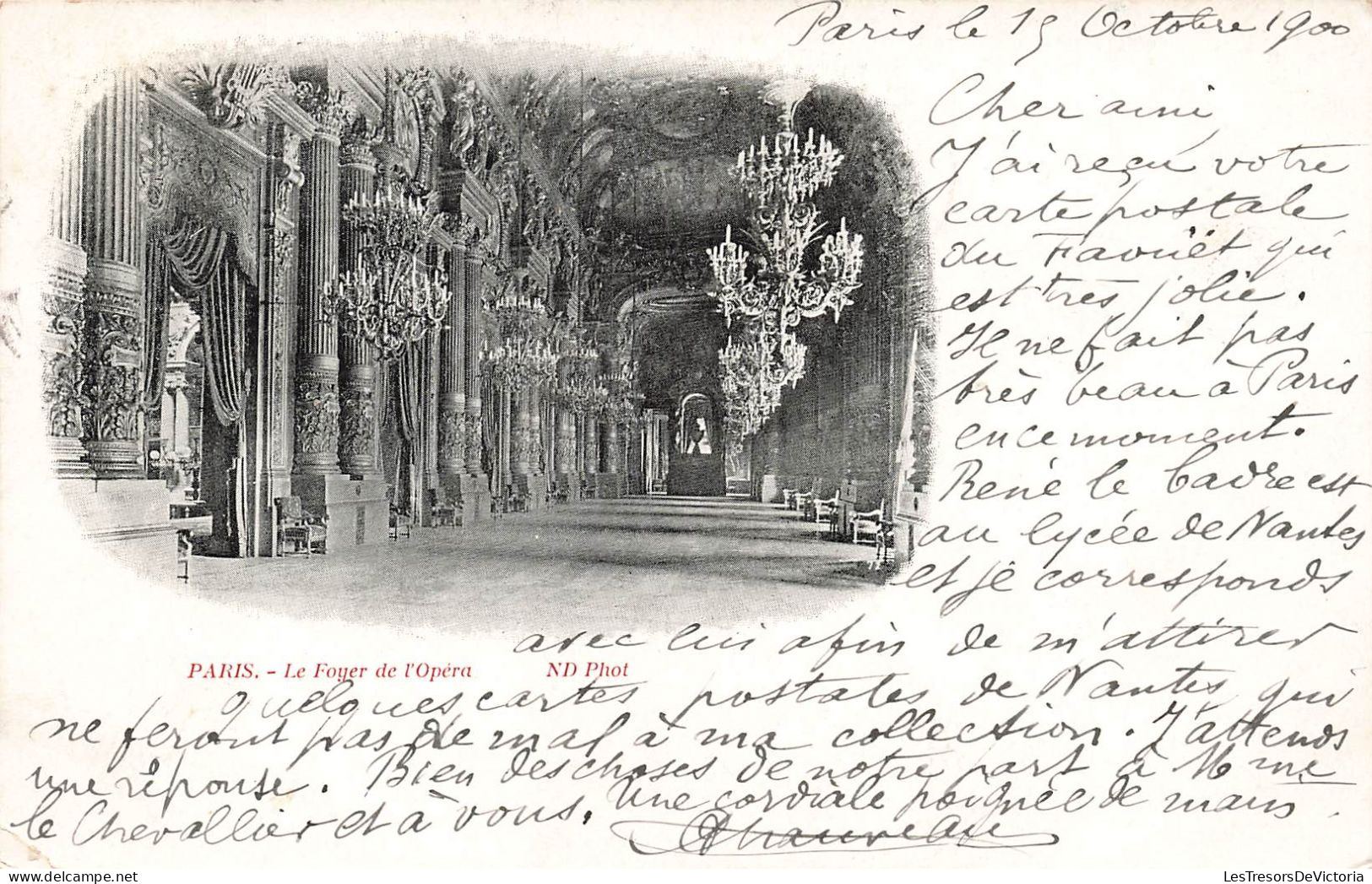 FRANCE - Paris - Le Foyer De L'opéra - Carte Postale Ancienne - Musei