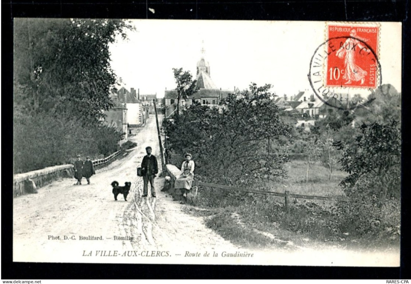 41 LA VILLE AUX CLERCS - Route De La Gaudinière  / TB - Autres & Non Classés