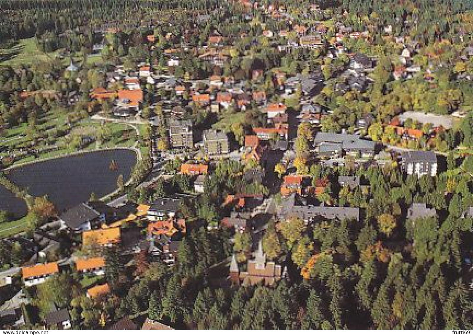 AK 181469 GERMANY - Hahnenklee / Oberharz - Mit Kurpark Und Stabkirche Im Vordergrund - Oberharz