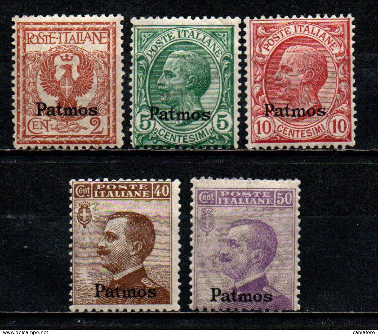 COLONIE ITALIANE - PATMO - 1912 - EFFIGIE DEL RE VITTORIO EMANUELE III - MNH - Egée (Patmo)