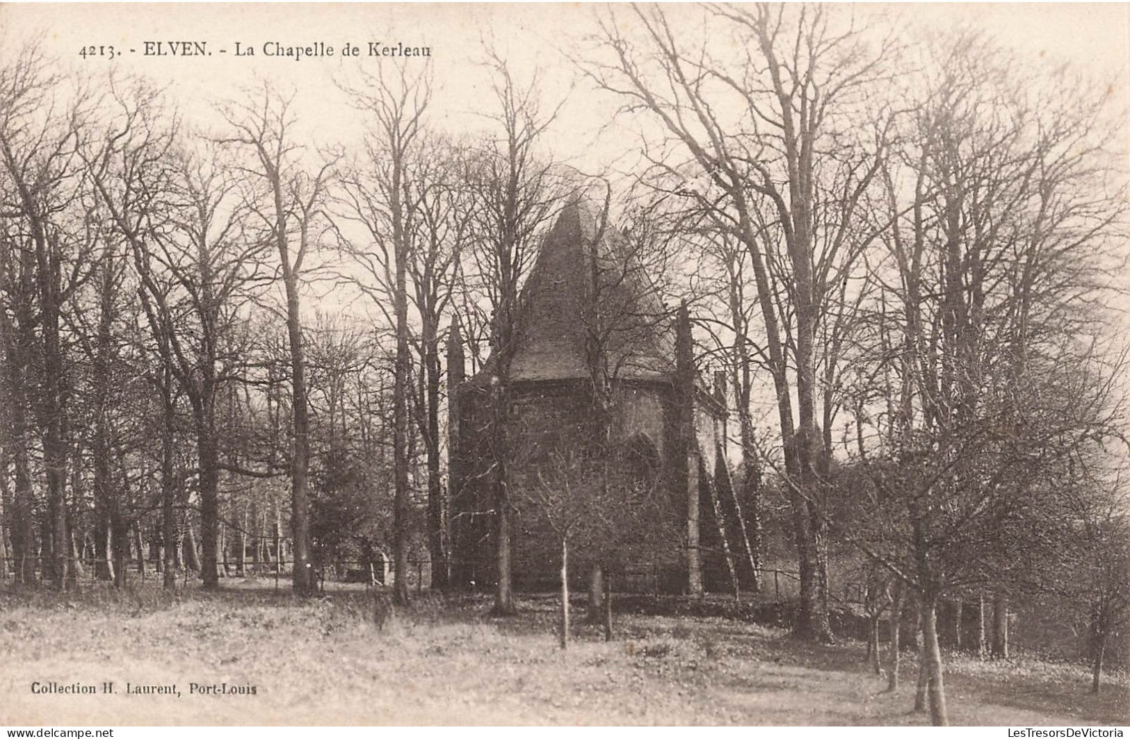 FRANCE - Elven - La Chapelle De Kerleau - Collection H Laurent - Carte Postale Ancienne - Elven