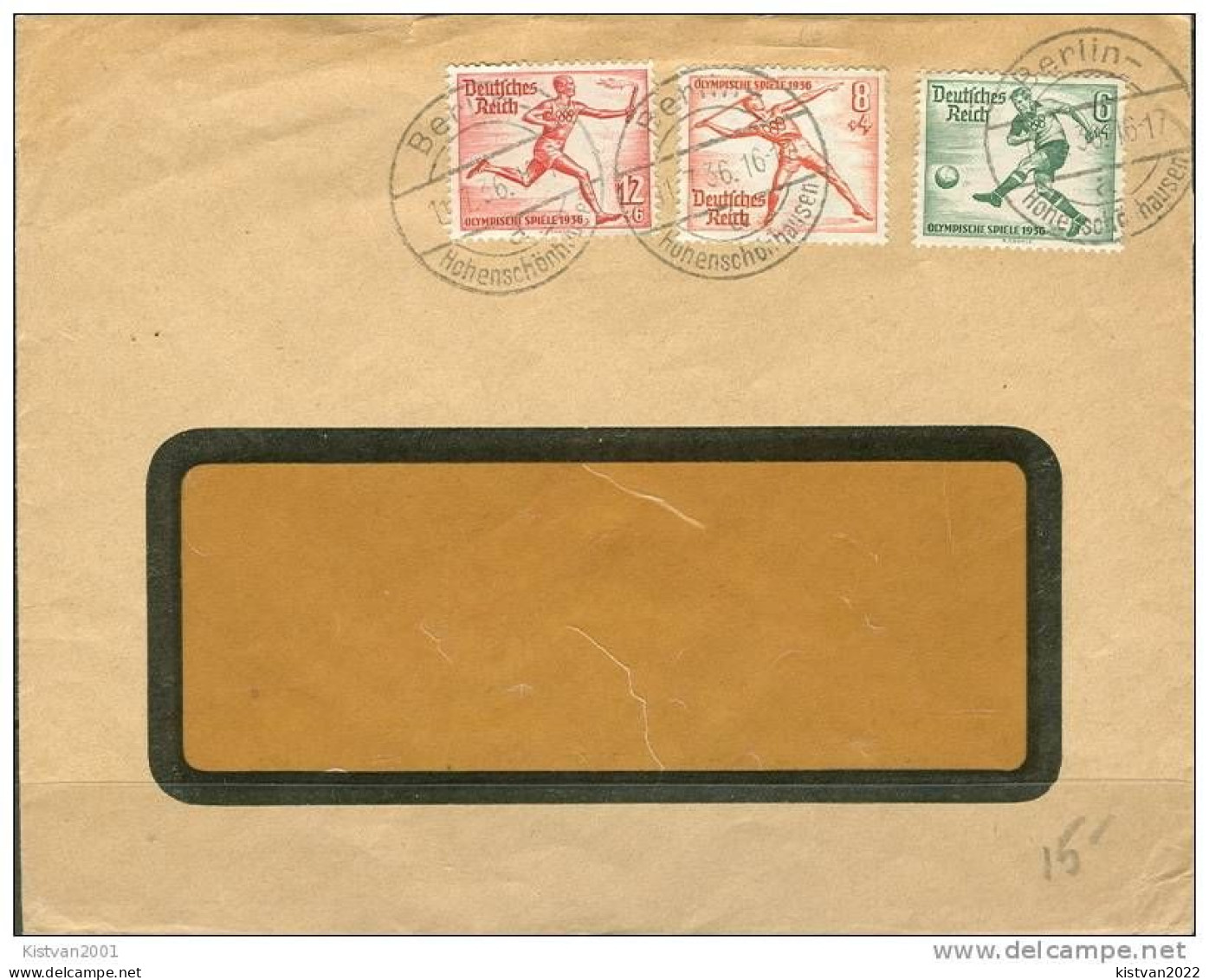 Postal History Cover: Germany Cover - Summer 1936: Berlin
