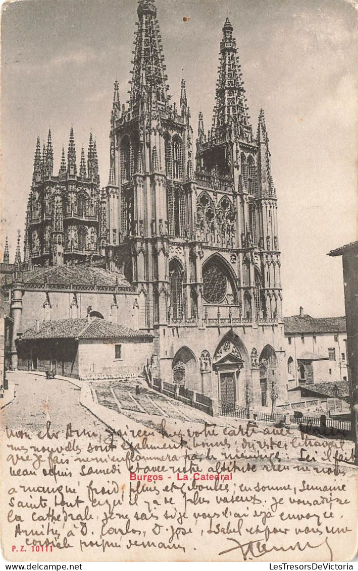 ESPAGNE - Burgos - Vue Générale De La Cathédrale - Carte Postale - Burgos