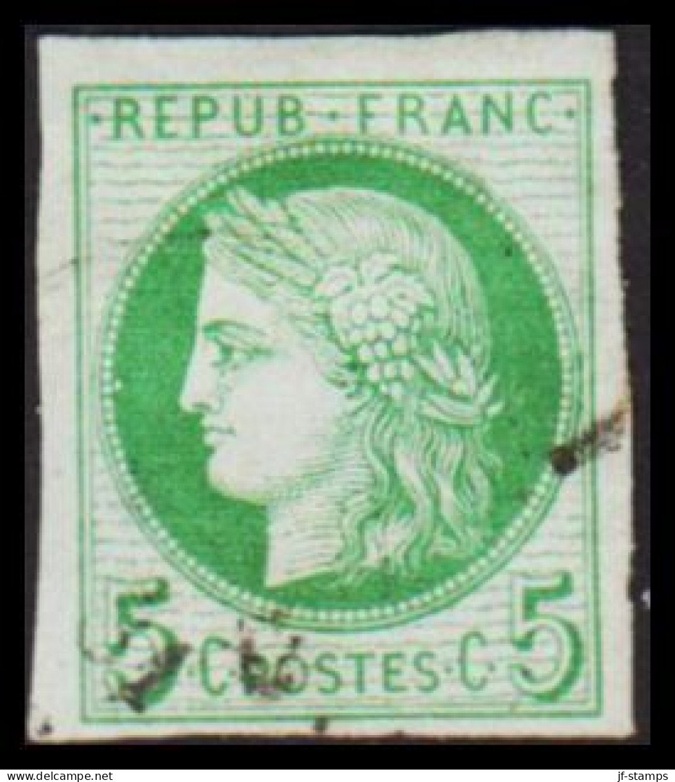 1872-1876. COLONIES FRANCAIS. 5 C POSTES. REPUB FRANC. Ceres.  - JF537330 - Autres & Non Classés