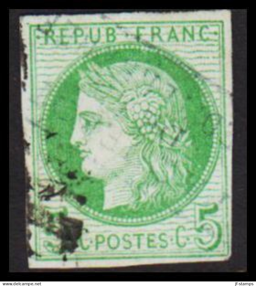 1872-1876. COLONIES FRANCAIS. 5 C POSTES. REPUB FRANC. Ceres.  - JF537331 - Altri & Non Classificati