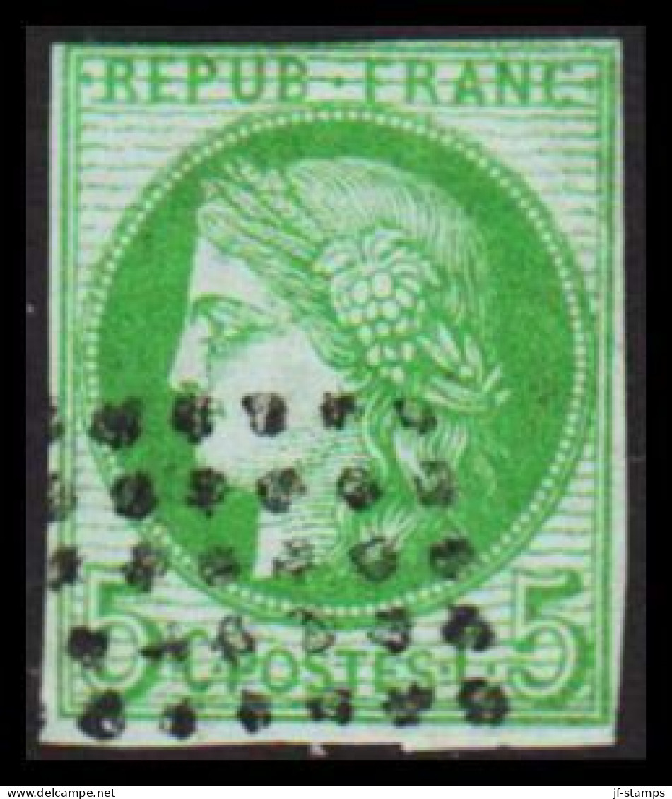 1872-1876. COLONIES FRANCAIS. 5 C POSTES. REPUB FRANC. Ceres.  - JF537334 - Other & Unclassified