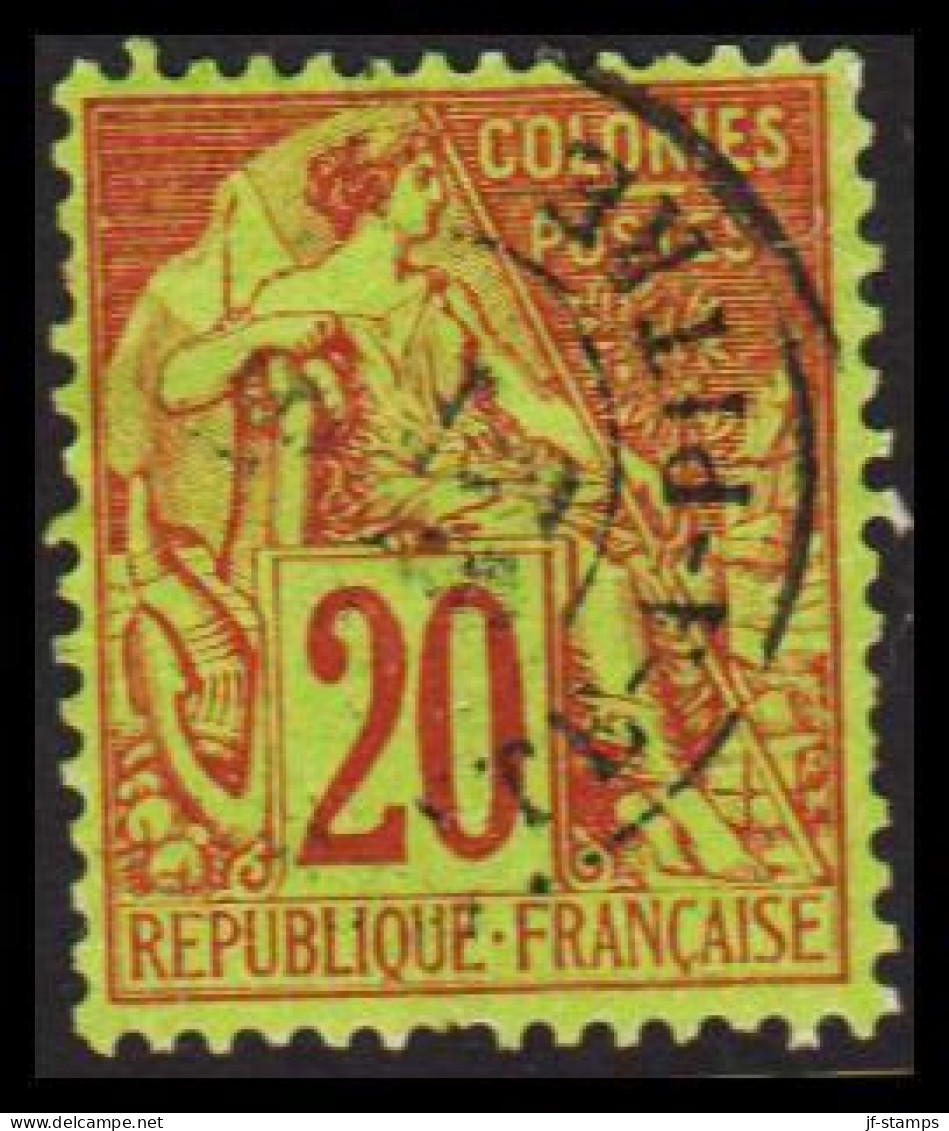 1881-1886. COLONIES FRANCAIS. 20 C COLONIES POSTES.  - JF537343 - Altri & Non Classificati