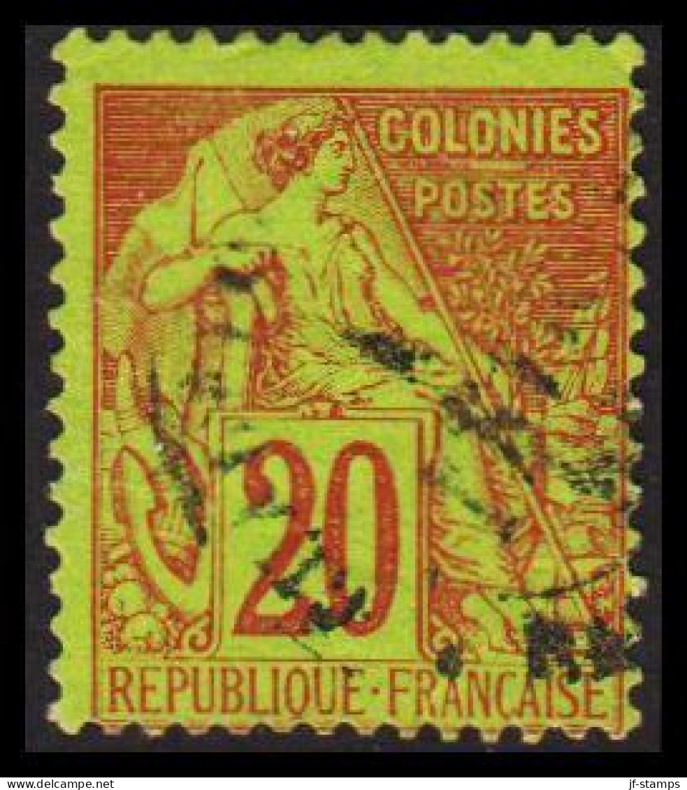 1881-1886. COLONIES FRANCAIS. 20 C COLONIES POSTES.  - JF537345 - Altri & Non Classificati