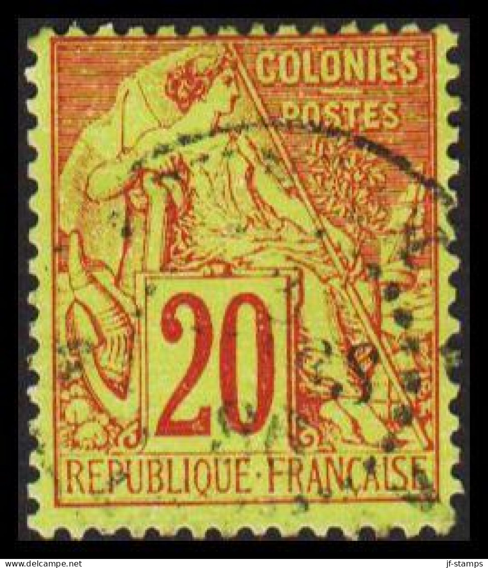 1881-1886. COLONIES FRANCAIS. 20 C COLONIES POSTES.  - JF537348 - Autres & Non Classés