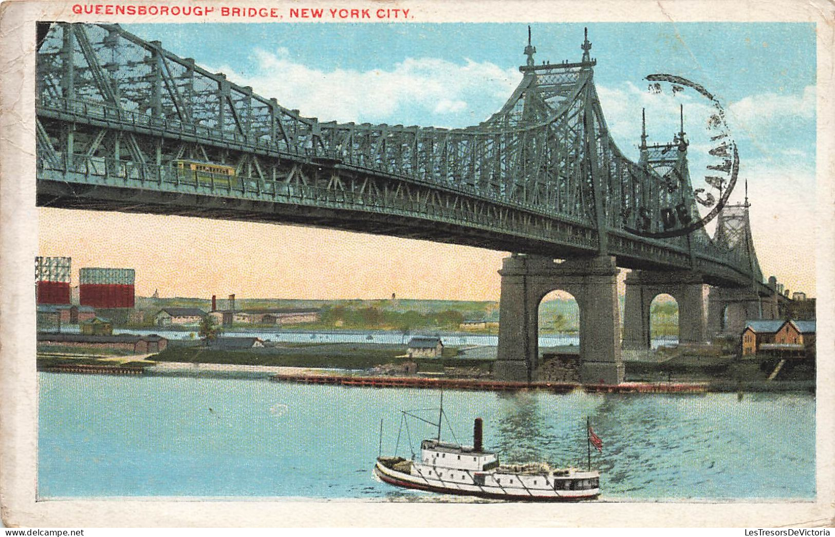 ETATS UNIS - New York City - Pont De Queensborough - Colorisé - Carte Postale - Autres & Non Classés