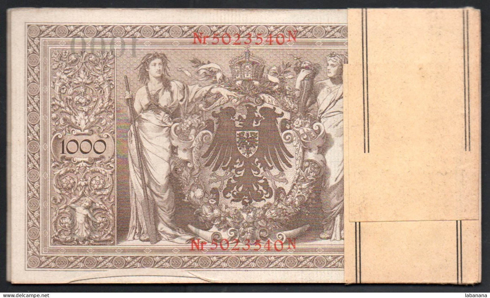 659-Allemagne Liasse De 20 Billets De 100m 1910 Neuf/unc - 100 Mark