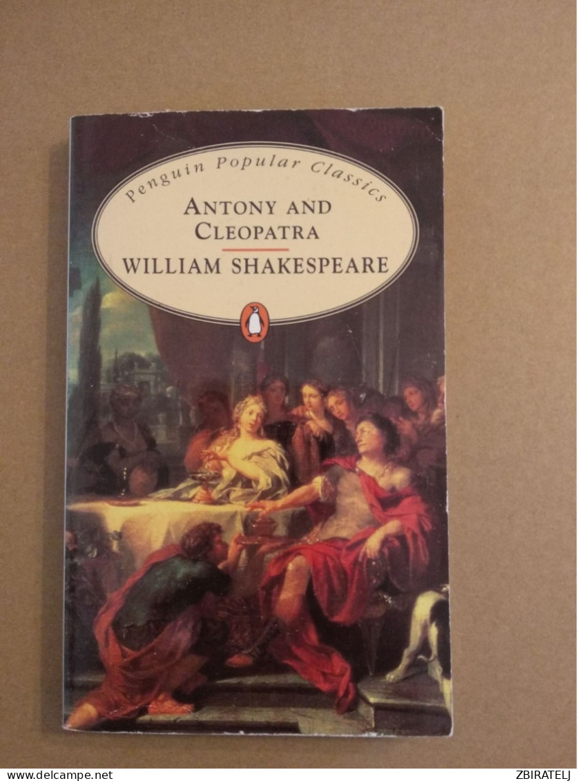 BOOK Soft Cover ANTONY AND CLEOPATRA (WILLIAM SHAKESPEARE) Penguin Popular Classics - Drama