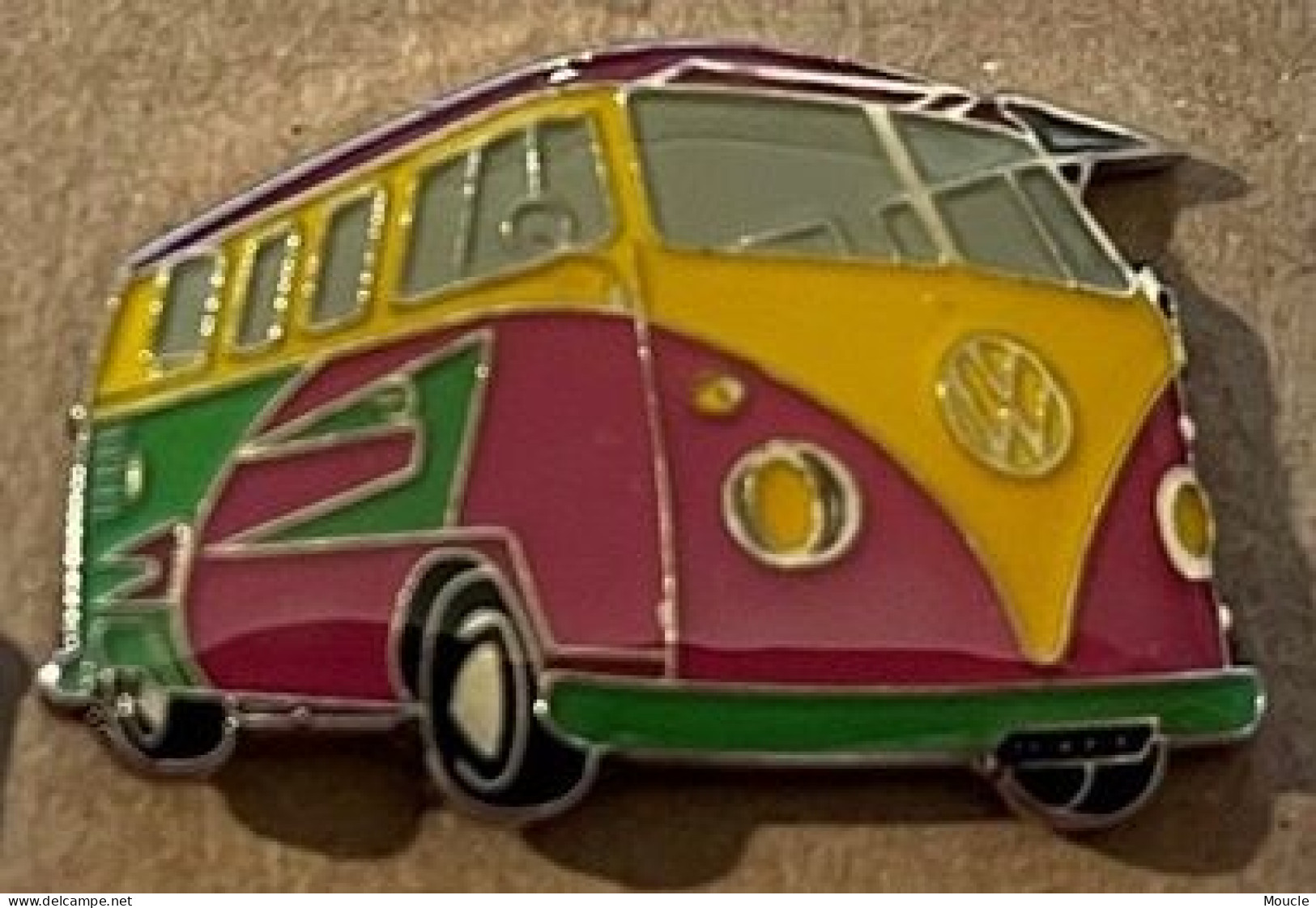 BUS VW  VOITURE - VW - VIOLET - VERT - BLANCHE - COMBI - AMAZON - T1 -  AUTO - CAR - AUTOMOBILE -   (33) - Volkswagen