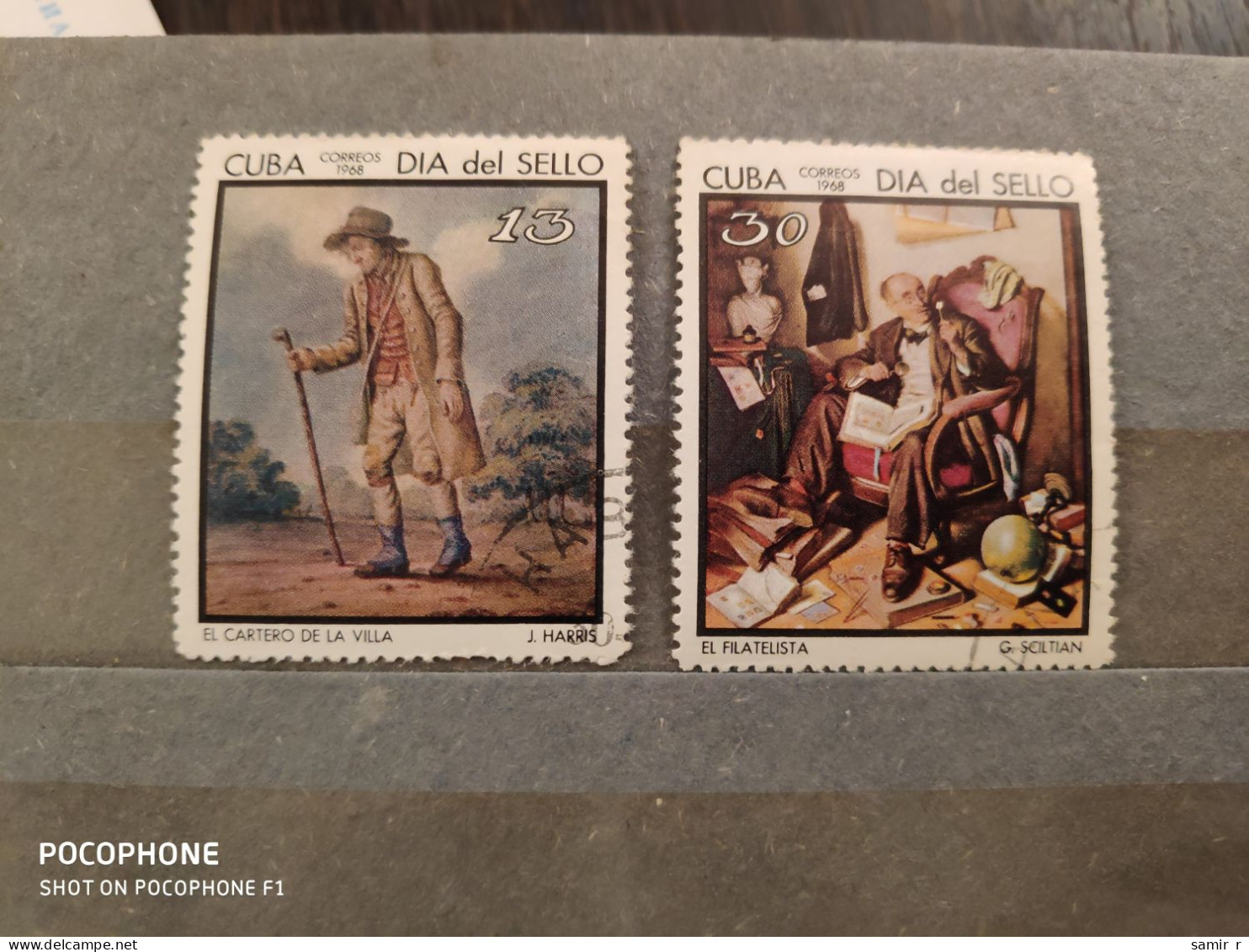1968	Cuba	Paintings (F69) - Used Stamps