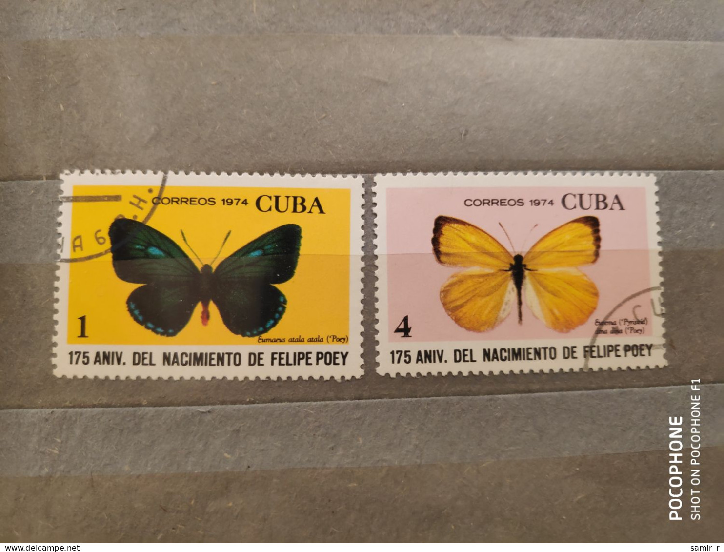 1974	Cuba	Butterflies (F69) - Usati