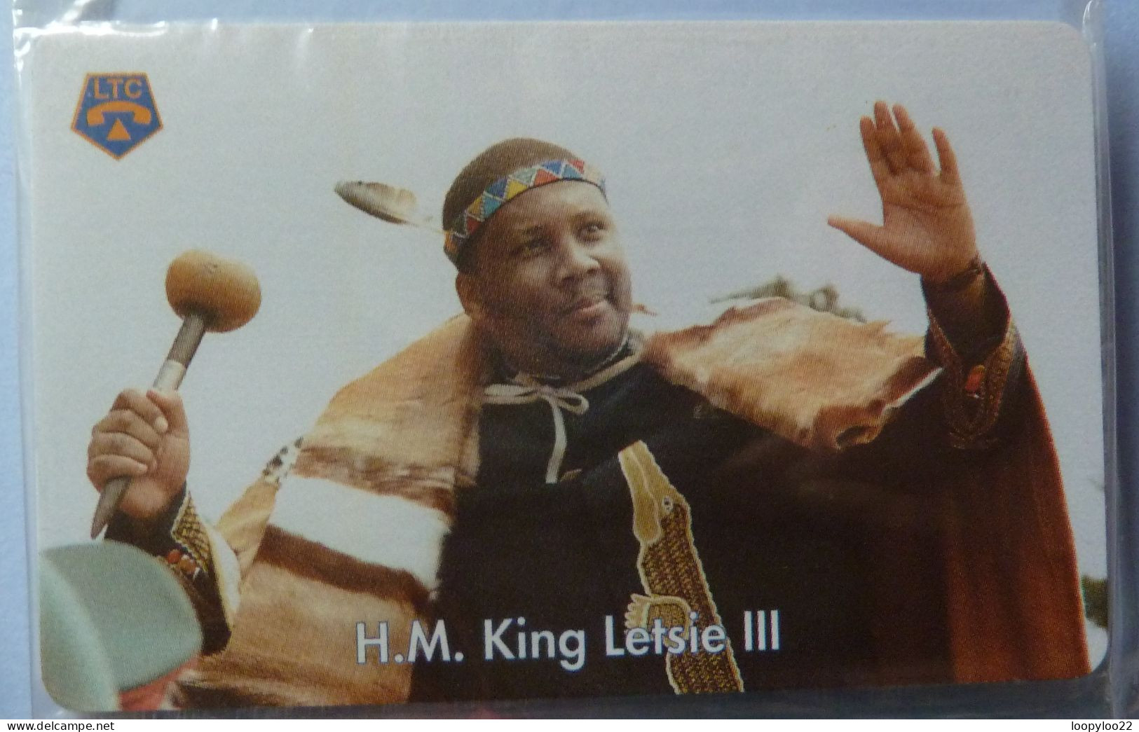 LESOTHO - Chip - HM King Letsie III - M50 - Mint Blister - Lesoto