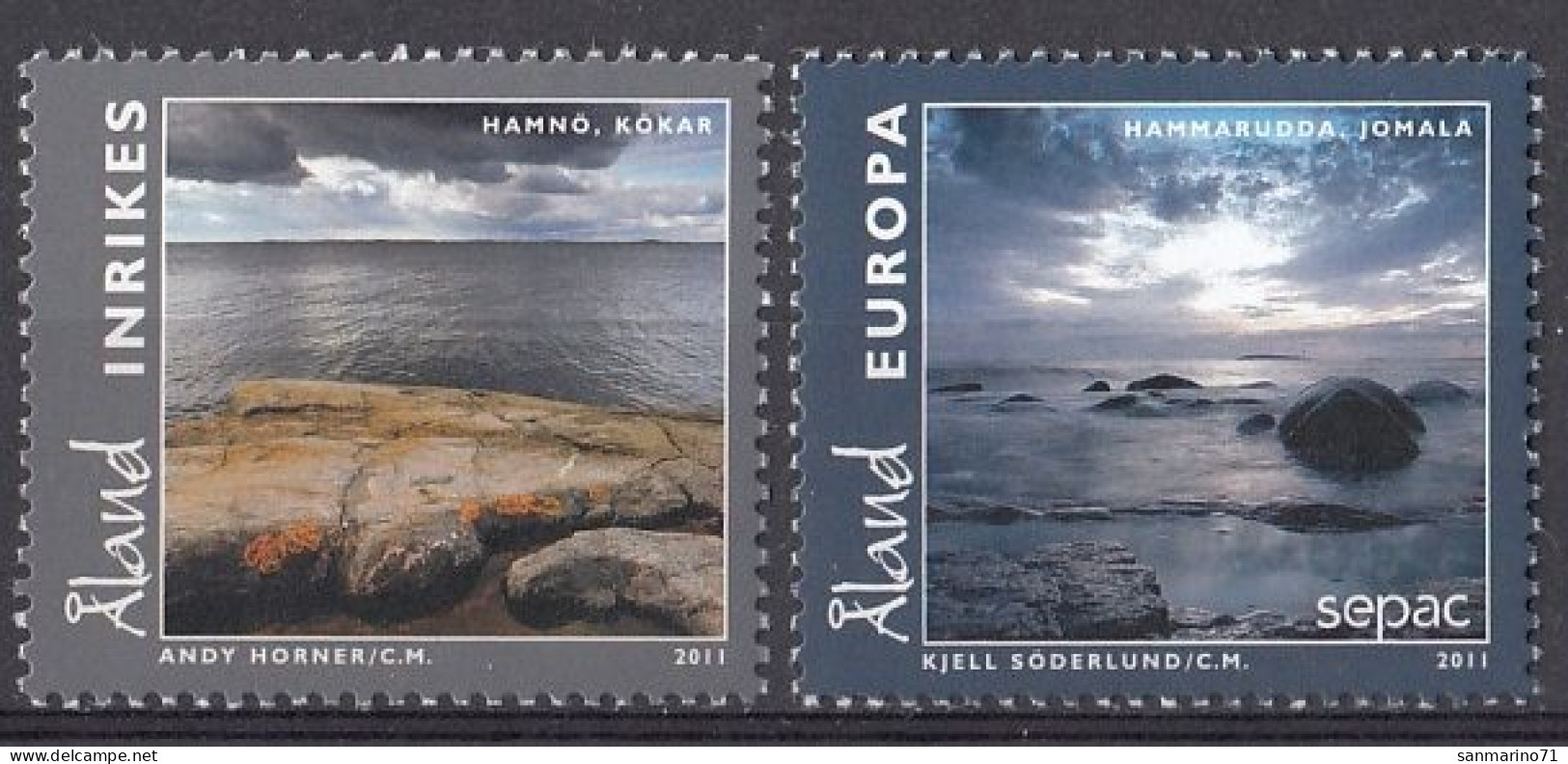 ALAND 350-351,unused - Islands