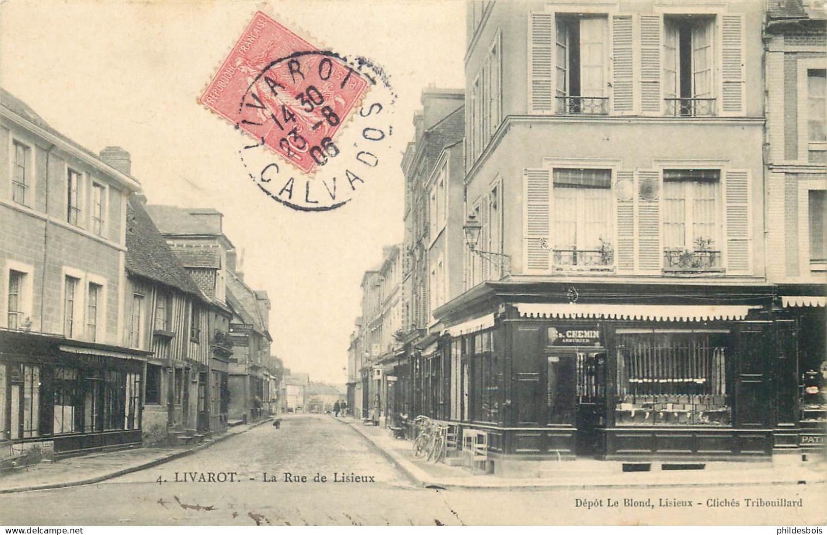 CALVADOS  LIVAROT  Rue De Lisieux - Livarot