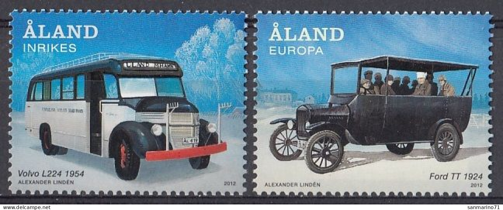 ALAND 365-366,unused - Busses