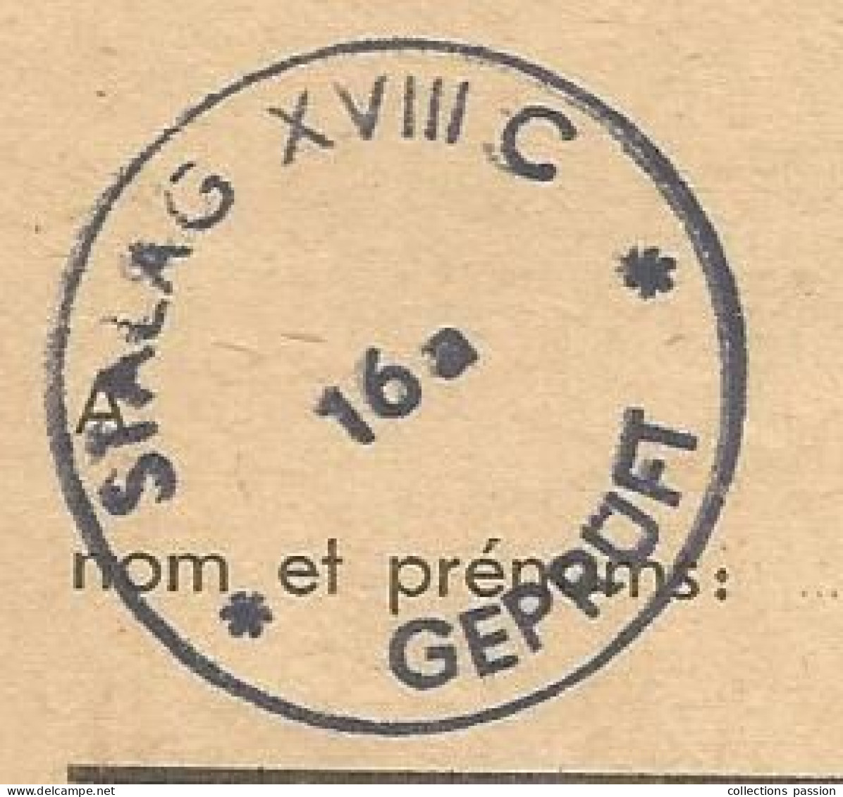 CORRESPONDANCE DES PRISONNIERS DE GUERRE, Kriegsgefangenenpost, Stalag XVIII C Markt Pongau, 1942 - Correos De Prisioneros De Guerra