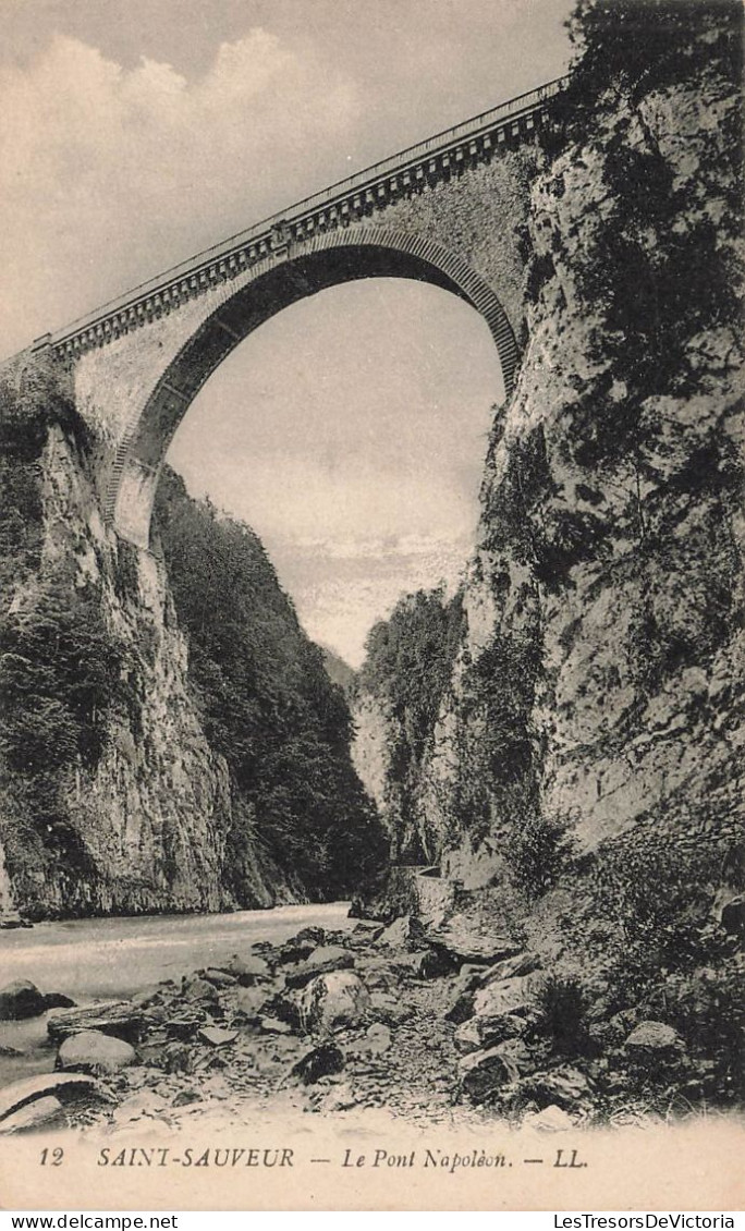 FRANCE - Saint Sauveur - Le Pont Napoléon - LL - Carte Postale Ancienne - Luz Saint Sauveur