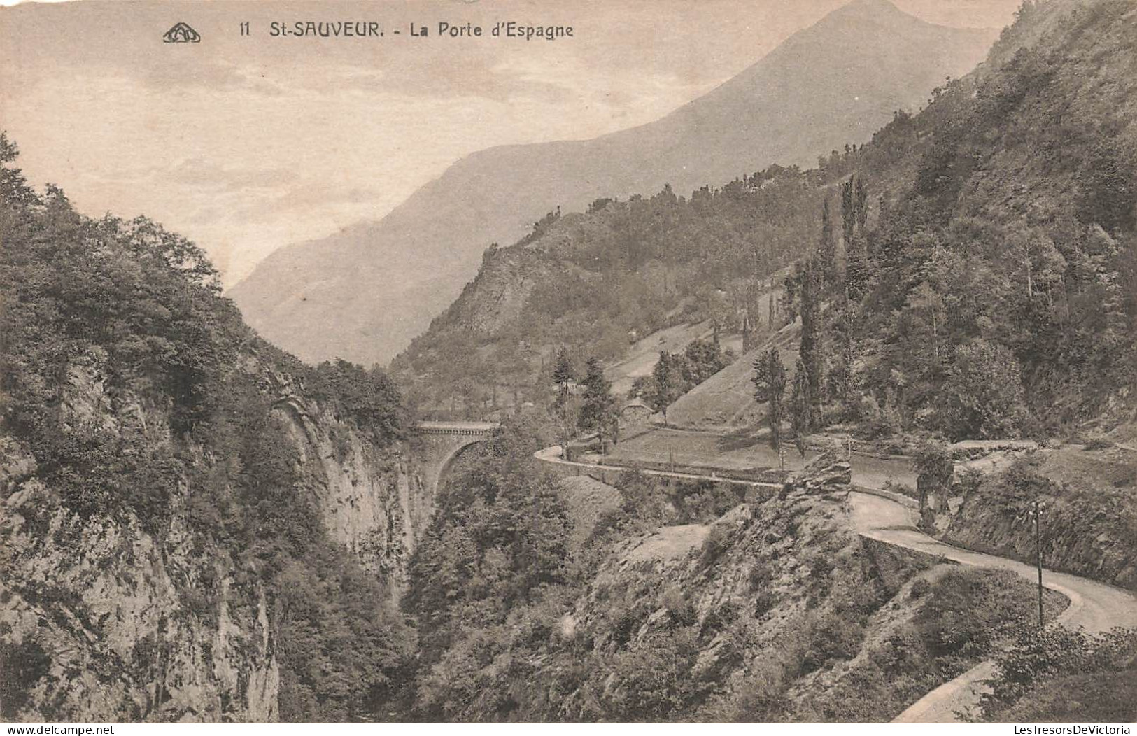 FRANCE - Saint Sauveur - La Porte D'Espagne - Carte Postale Ancienne - Luz Saint Sauveur