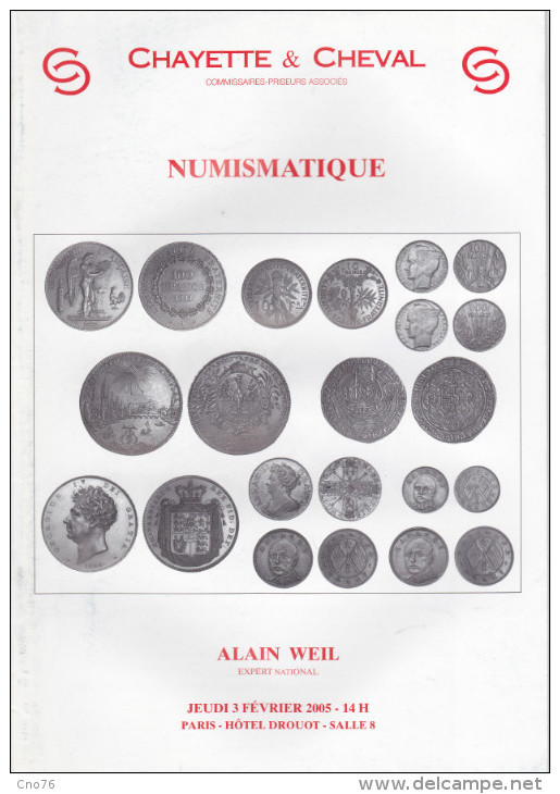 4 Catalogues Divers De Ventes Numismatique De 1977/1983/2003/2005 - Livres & Logiciels