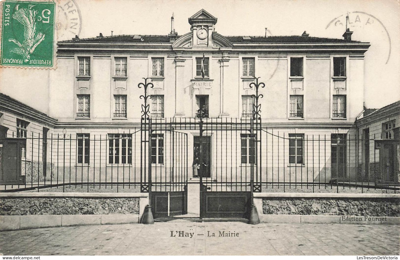 FRANCE - L'Hay - Vue Générale De La Mairie - Carte Postale Ancienne - L'Hay Les Roses