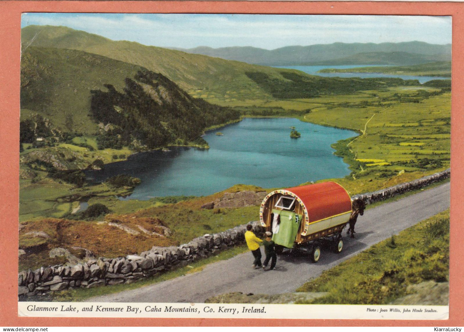 GLANMORE LAKE AND KENMARE BAY CAHA MOUNTAINS CO. KERRY IRELAND - ECRITE - Kerry