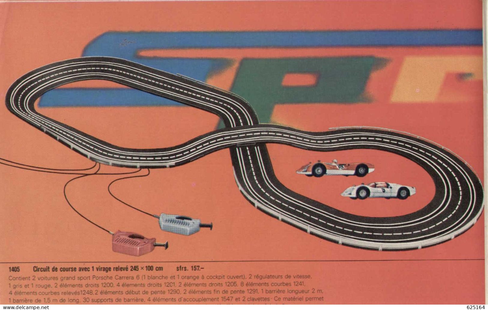 Catalogue Märklin Sprint 1970  Le Circuit De Course Passionnant Chez Soi 1/32 - Francese