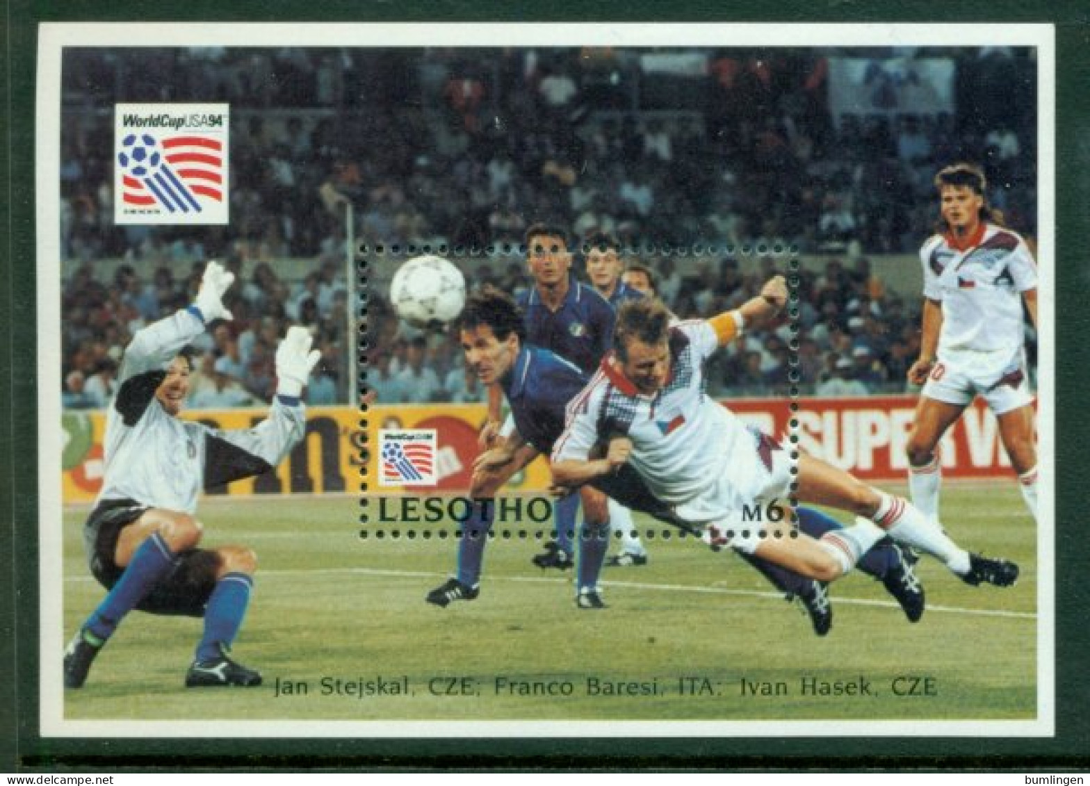 LESOTHO 1994 Mi BL 111** Football – FIFA World Cup, USA [DP1330] - 1994 – USA