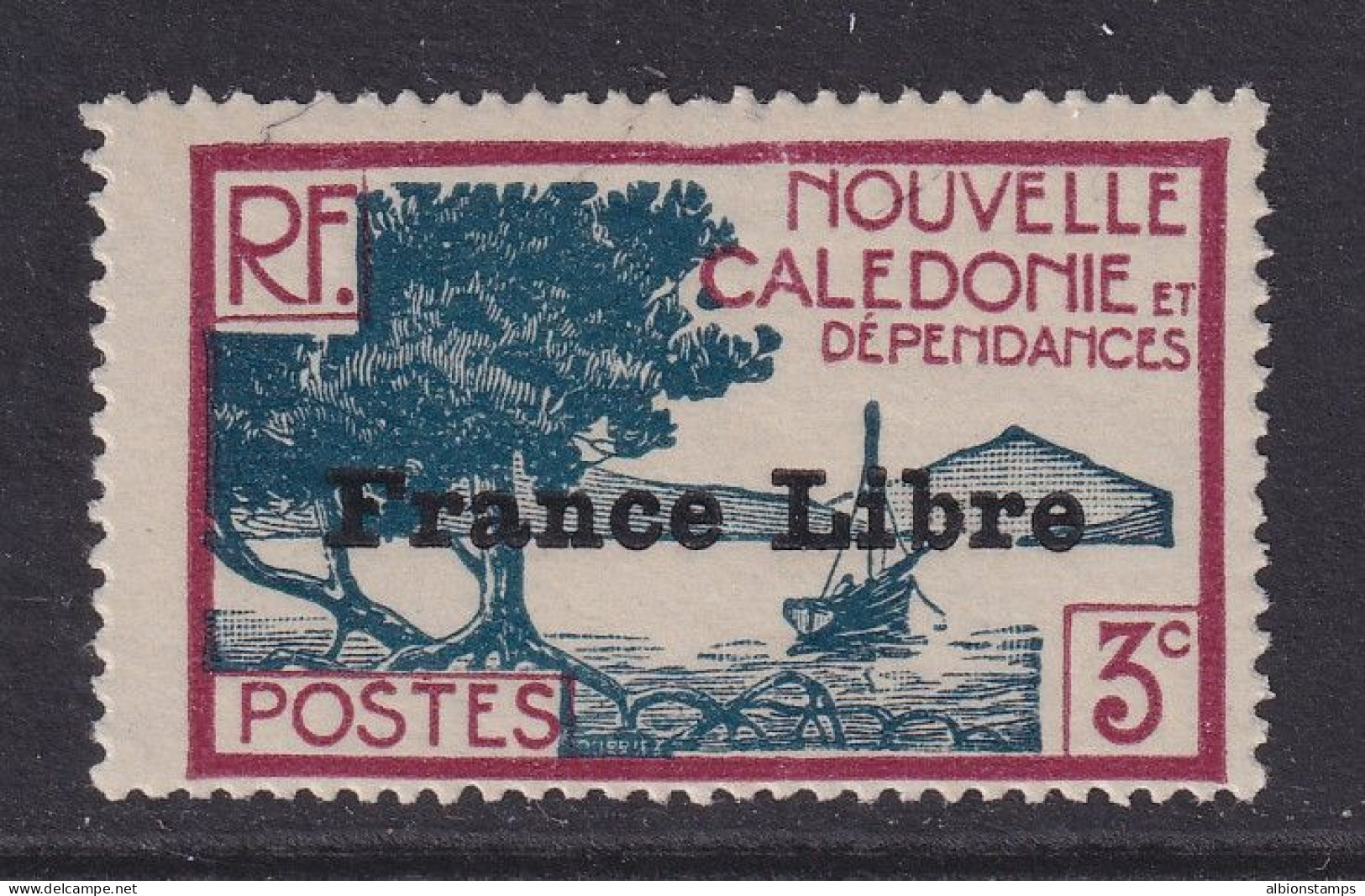 New Caledonia, Scott 219 (Yvert 197), MLH - Nuevos