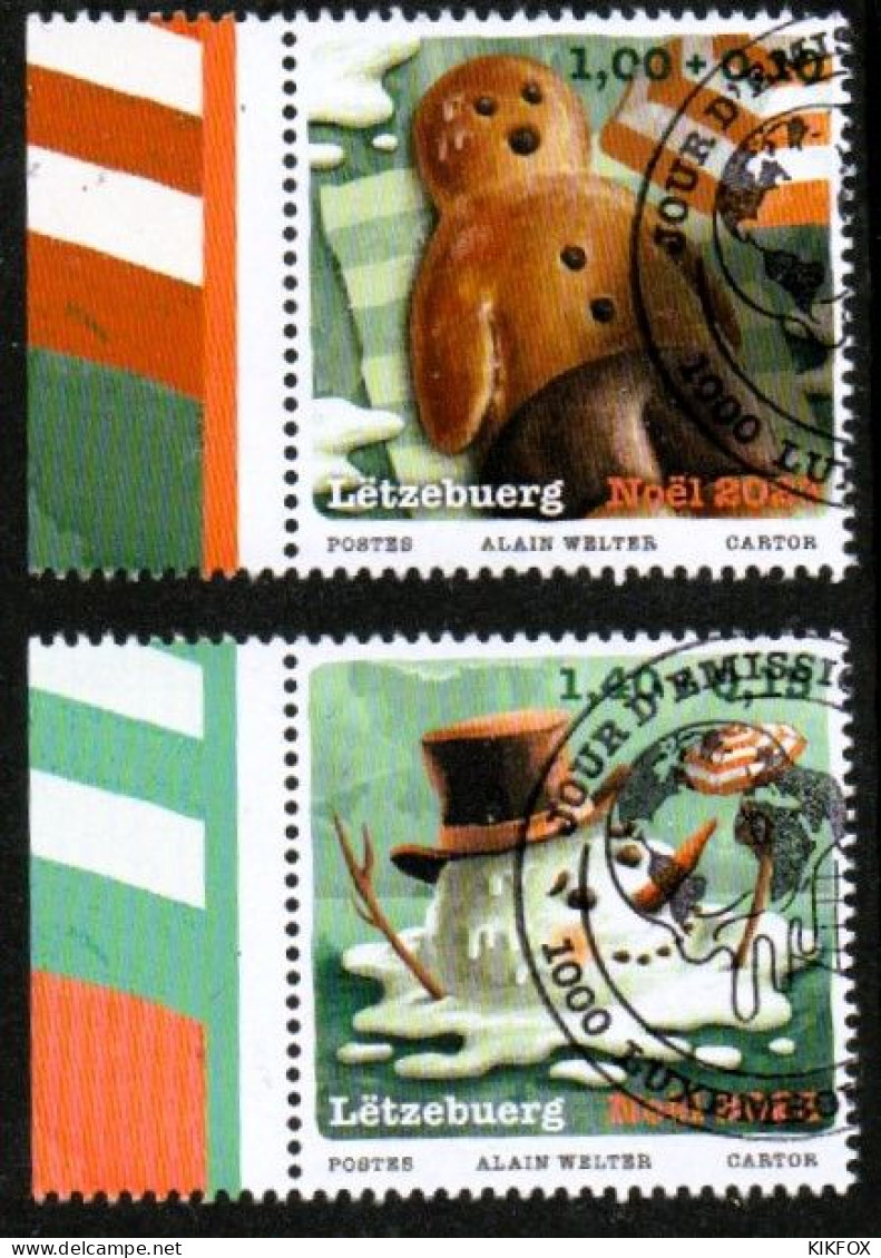 Luxembourg , Luxemburg, 2023  NOVEMBERAUSGABE, WEIHNACHTEN, ESST GESTEMPELT - Used Stamps