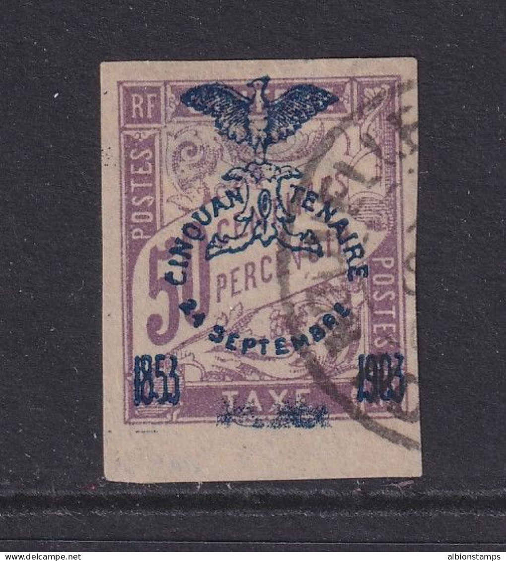 New Caledonia, Scott J5 (Yvert TT12), Used (thin) - Timbres-taxe