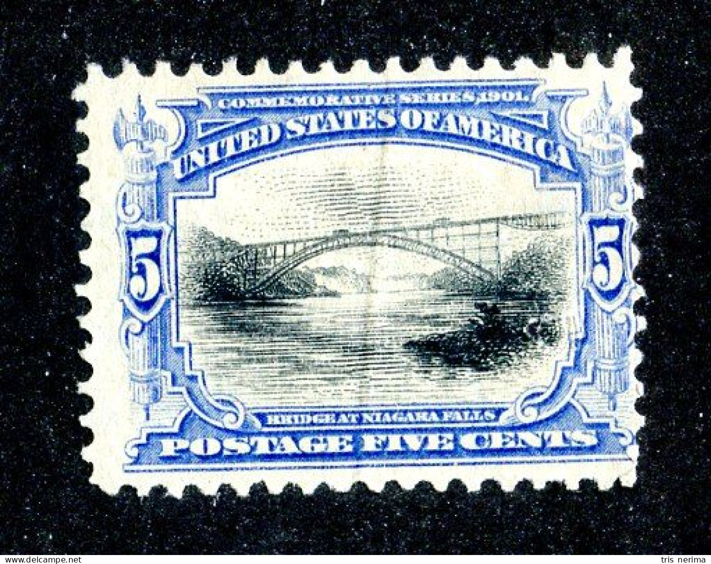 183 USA 1901 Scott # 298 Mng (*) Crease   (offers Welcome) - Ongebruikt