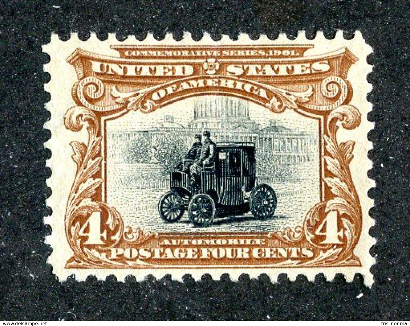 185 USA 1901 Scott # 296 Mng (*)   (offers Welcome) - Nuovi