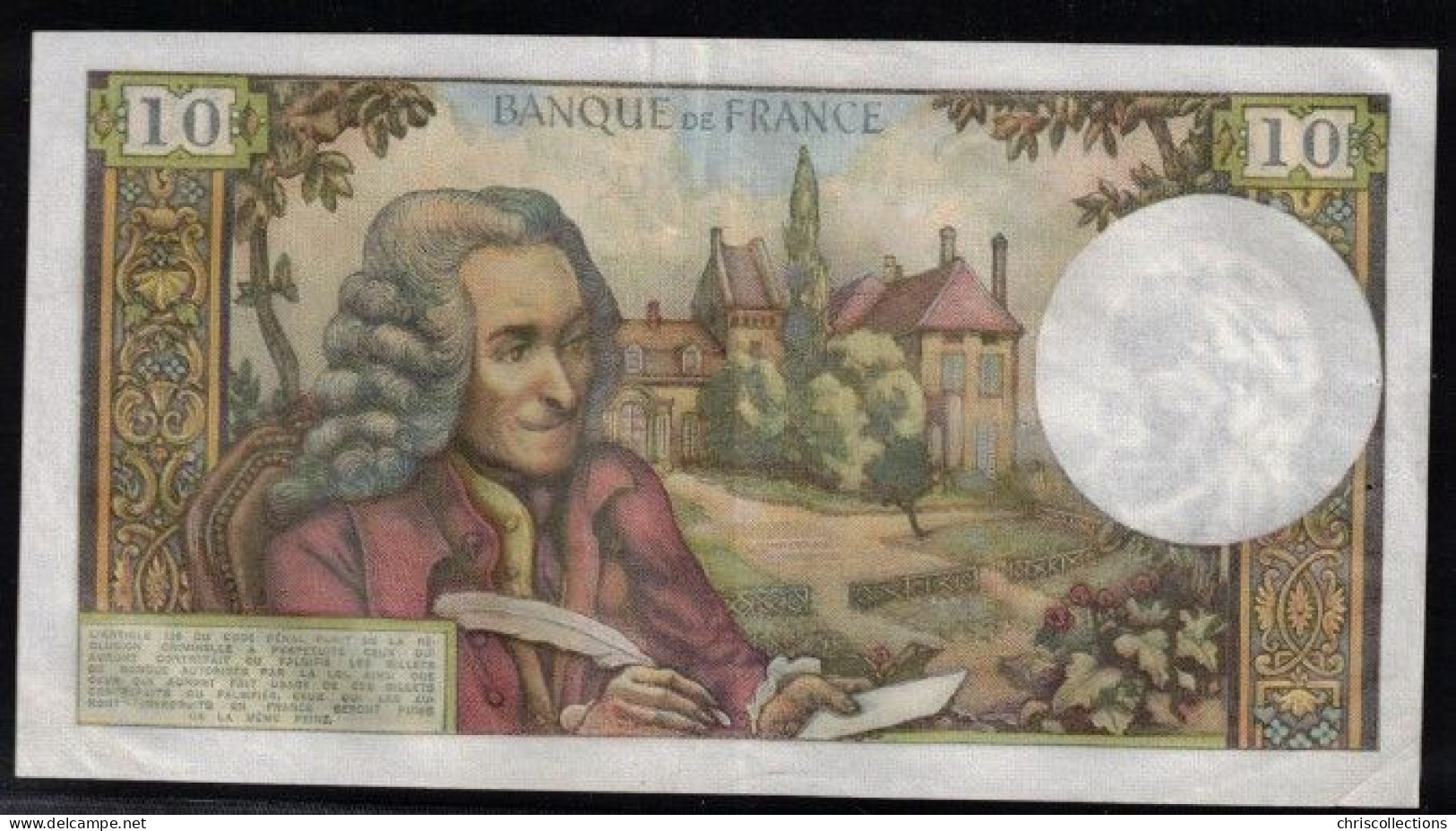 FRANCE - 10 Francs Voltaire - 2.3.1972 - Y.769 - F : 62/55 - TTB+ - 10 F 1963-1973 ''Voltaire''