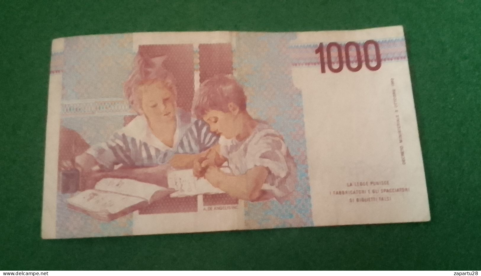 İTALYA   1000     LİRET    XF - 1.000 Lire